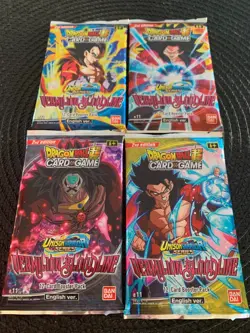 Dragon Ball Super Vermilion Bloodline Booster Packs X 4 - Image 1