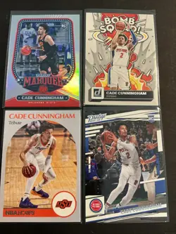 Cade Cunningham rookie card lot Detroit Pistons - Image 1