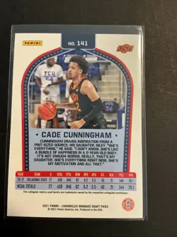 Cade Cunningham rookie card lot Detroit Pistons - Image 3
