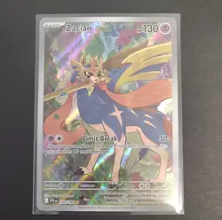 Pokemon Zacian 100/094 Me02: Phantasmal Flames Holo Illustration Rare - Image 1