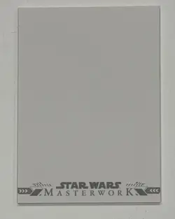 2022 Topps Star Wars Masterwork Blank Sketch Card Great For Artist Proofs PSC - Image 1