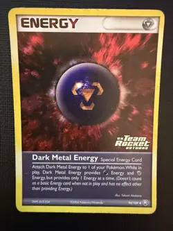 Dark Metal Energy EX Team Rocket Returns #94/109 Reverse Holo 2004 Pokemon - Image 1