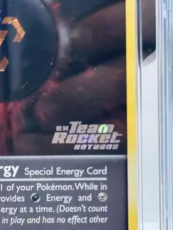Dark Metal Energy EX Team Rocket Returns 94/109 Reverse Holo Pokemon CGC 7.5 - Image 2