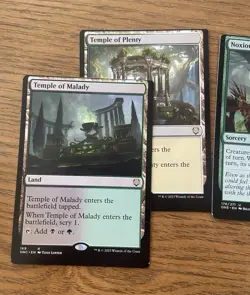 MTG Minor Miscut Error Lot of 11 Cards Misprint LP To NM - Image 3