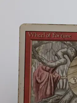 Wheel of Fortune Revised Edition 1994 MTG Vintage Rare MODERATELY PLAYED MP - Image 2