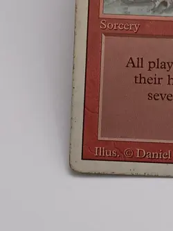 Wheel of Fortune Revised Edition 1994 MTG Vintage Rare MODERATELY PLAYED MP - Image 5