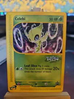 Black Star Promo Celebi Non-Holo Card #50 Near Mint Pokemon 4ever Card NM TCG - Image 1