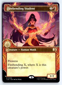 Firebending Student (Showcase) 342 Avatar: The Last Airbender Magic NM - Image 1