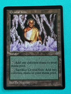 Crystal Vein - Mirage - MTG - Magic the Gathering - NM - Image 1