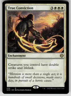 True Conviction Rare Starter Commander Decks 38 MTG Near Mint 2022 - Image 1