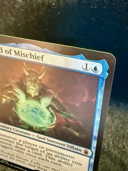 Magic: The Gathering - Loki, God of Mischief R 65 Marvel Super Heroes Regular NM - Image 3