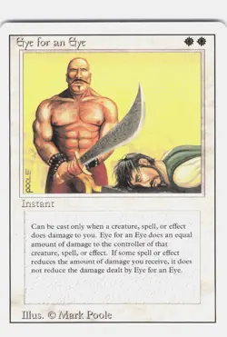 Eye for an Eye - Revised Edition Regular Rare NM/M *Buy 2 Get 1 - Image 1