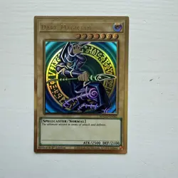 Yu-Gi-Oh! Dark Magician Premium Gold Rare 1st Edition MAGO-EN002 - Image 1