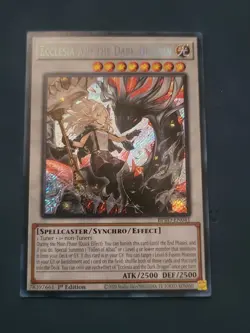 Yugioh! Ecclesia and the Dark Dragon BPRO-EN041 Secret Rare NM-M 1st Edition - Image 3