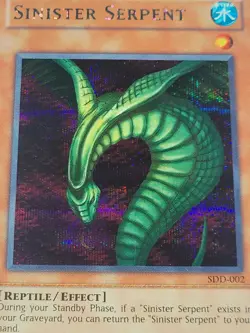 Sinister Serpent SDD-002 Stairway to the Destined Duel Yu-Gi-Oh - Image 3