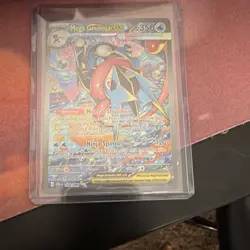 Mega Greninja EX 116/086 Chaos Rising SIR Full Art Holo Ultra Rare Pokemon TCG - Image 1
