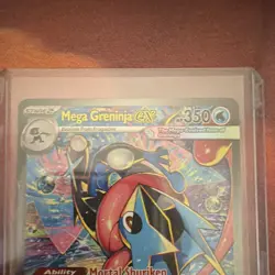 Mega Greninja EX 116/086 Chaos Rising SIR Full Art Holo Ultra Rare Pokemon TCG - Image 2