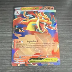 The Pokemon Company Mega Charizard Y EX Evolutions 022/108 Full Art Holo UR Eng - Image 1