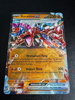 Pokemon TCG Koraidon ex 121/217 ME: Ascended Heroes Double Rare NM - Image 1