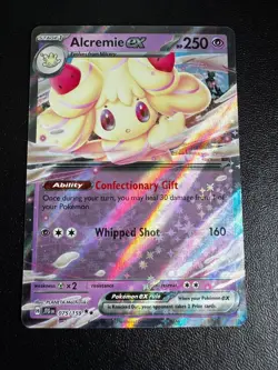Pokemon TCG Alcremie ex 075/159 SV09: Journey Together Double Rare NM - Image 1