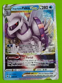 Pokemon TCG Origin Forme Palkia VSTAR 040/189 SWSH10: Astral Radiance LP - Image 1