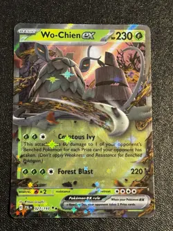 Pokemon TCG Wo-Chien ex 027/193 SV02: Paldea Evolved Double Rare NM - Image 1