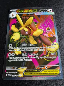 Pokemon TCG Mega Lopunny ex 115/094 ME02: Phantasmal Flames Ultra Rare NM - Image 1