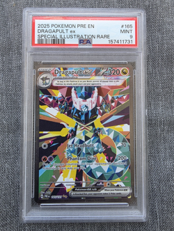 Pokemon Dragapult ex 165/131 Sv Prismatic Evolutions SIR Holo PSA 9 ENG - Image 1