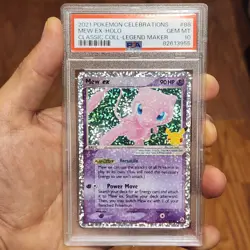 2021 Pokemon Celebrations Mew ex 88/92 PSA 10 - Image 1