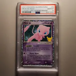 2021 Pokemon Celebrations Mew ex 88/92 PSA 10 - Image 3