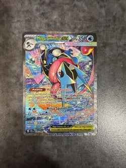 Mega Greninja ex 116/086 SIR Pokemon Chaos Rising Special Illustration Rare NM - Image 1