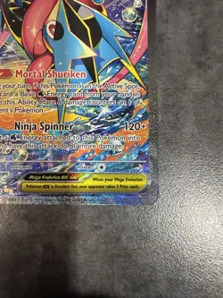 Mega Greninja ex 116/086 SIR Pokemon Chaos Rising Special Illustration Rare NM - Image 5