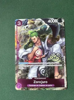 LP One Piece Zoro-Juurou OP05-067 rare French Promo 1st Anniversary - Image 1