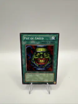 Yu-Gi-Oh! Pot of Greed SYE-040 1st Edition Yugioh NM Near Mint TCG Spell Card - Image 1