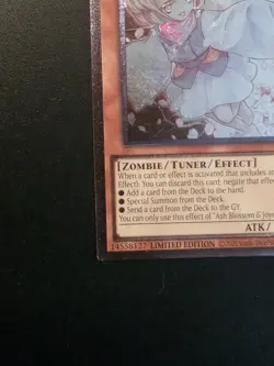 Konami Yu-Gi-Oh! Ash Blossom & Joyous Spring Secret Rare Holo LE UP01-EN003 - Image 3