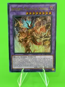 Yu-Gi-Oh Burst Protocol Invoked Magistus Omega Ultra Rare BPRO-EN100 NM!!! - Image 1