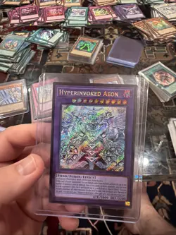 Hyperinvoked Aeon CORI-EN033 Chaos Origins 1st Edition NM Yugioh - Image 1