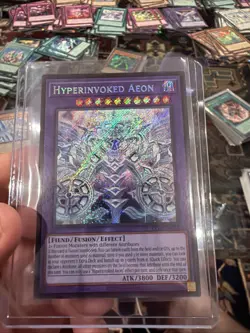 Hyperinvoked Aeon CORI-EN033 Chaos Origins 1st Edition NM Yugioh - Image 3