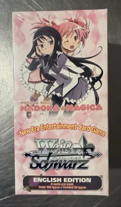 Weiss Schwarz Puella Magi Madoka Magica First Edition English Booster Box Sealed - Image 1