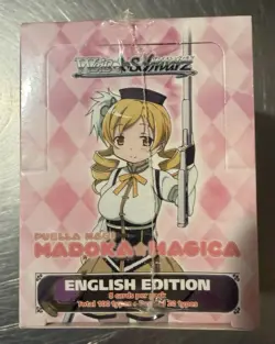 Weiss Schwarz Puella Magi Madoka Magica First Edition English Booster Box Sealed - Image 5