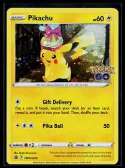 Pikachu SWSH234 Holo Sword & Shield Promo Promo Near Mint - Image 1