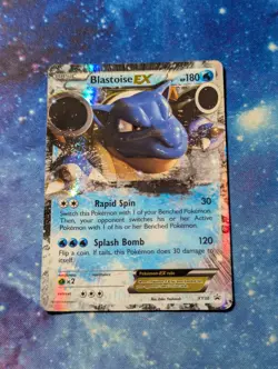 Blastoise EX XY30 - Ultra Rare Holo - XY Promo Pokemon Card HP - Image 1