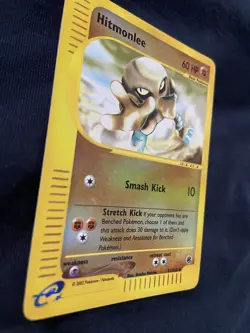 Pokemon Card Hitmonlee Reverse Holo LP Expedition 81/165 - Image 3