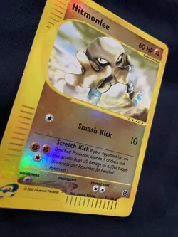 Pokemon Card Hitmonlee Reverse Holo LP Expedition 81/165 - Image 4