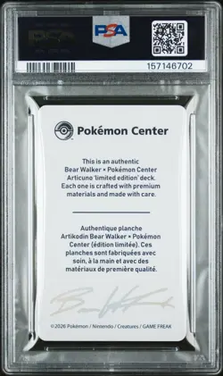 PSA 9 Pokemon Center Articuno Bear Walker Limited Edition Promo Card - Image 2