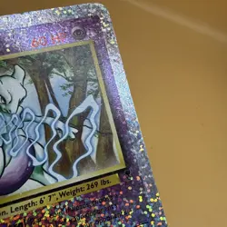 2002 Pokemon Legendary Collection Mewtwo Reverse Holo Box Topper Card #S4 - Image 5
