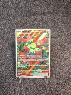 Pokemon TCG Maractus - 160/159 - SV09: Journey Together (JTG) LP - Image 1
