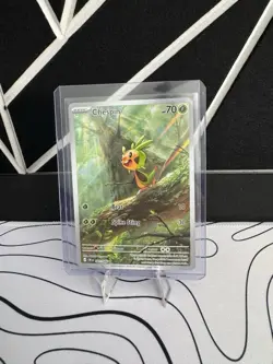 Chespin 087/086 IR Chaos Rising (CRI)(ME4) Illustration Rare Pokemon Card NM - Image 2