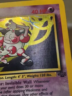 Pokemon TCG Mr. Mime Holo Rare Jungle Tcg Vtg Play Game Trade Collect - Image 4