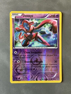 2015 POKEMON TCG DEOXYS 33/108 HOLO - Image 1
